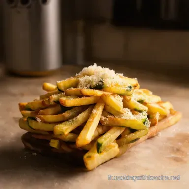 Frites de Courgettes au Parmesan LAp&eacute;ro Croustillant et Facile Fiche recette