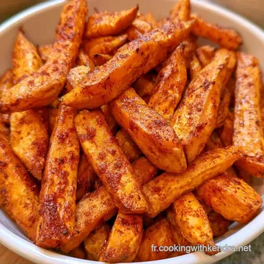 Frites Patates Douces Croustillantes Fiche recette