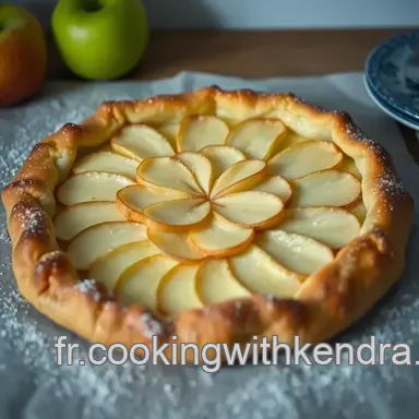 Galette aux Pommes Parfaite: La Tarte Campagnarde aux Pommes! Fiche recette