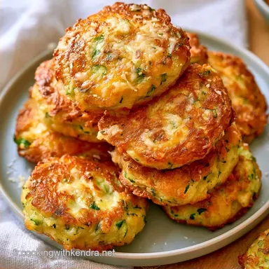 Galettes Courgettes Parmesan Dor&eacute;es