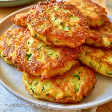 Galettes de Courgettes au Parmesan Fiche recette