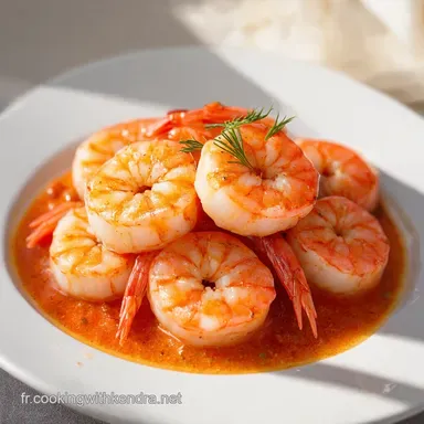 Plats Rapides Gambas &agrave; lAil Express Moins de 30 Minutes