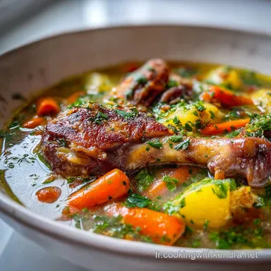 Garbure Recette Traditionnelle pour 8 Portions