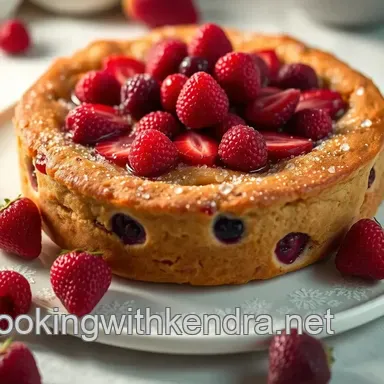 G&acirc;teau aux Fruits Rouges &Eacute;clatants : Un D&eacute;lice Estival &agrave; Partager Fiche recette