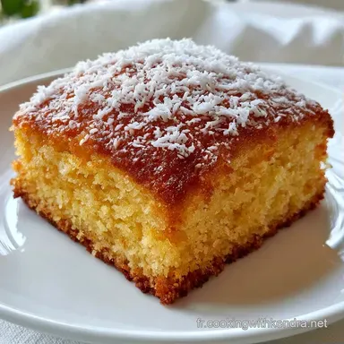 G&acirc;teau Coco R&acirc;p&eacute;e pour 6 Personnes Fiche recette
