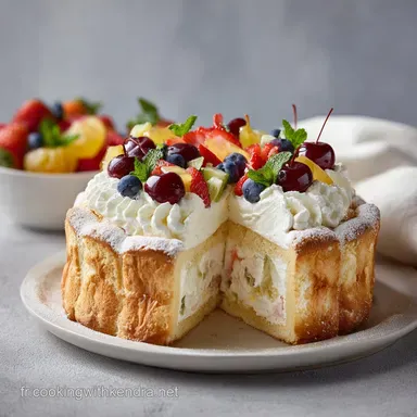 G&acirc;teau d'Anniversaire : Recette Maison pour 12 Personnes Fiche recette