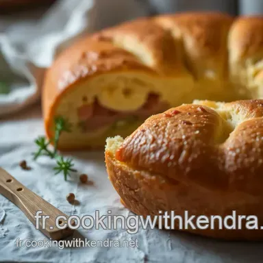 G&acirc;teau Jambon Fromage : Une Recette Savoureuse et Facile &agrave; R&eacute;aliser Fiche recette