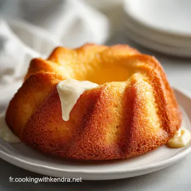 G&acirc;teau au Yaourt &agrave; la Vanille pour 8 Personnes Fiche recette