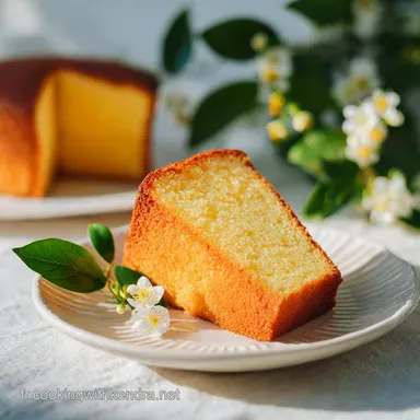 G&acirc;teau au Yaourt &agrave; la Vanille pour 12 Fiche recette