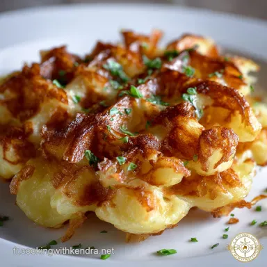 Gaufres de Pomme de Terre Ultra-Croustillantes : Recette Facile Fiche recette