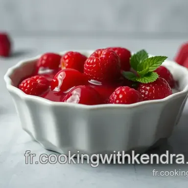 Gel&eacute;e de Framboises Maison : Un D&eacute;lice Sucr&eacute; et Acidul&eacute;
