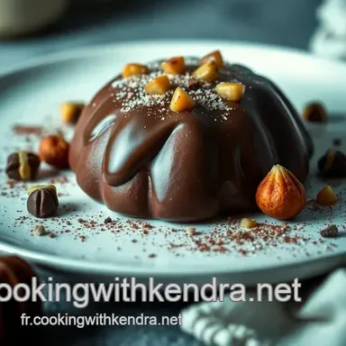 Gla&ccedil;age Rocher: Un Chocolat &Eacute;l&eacute;gant pour vos Desserts Fiche recette