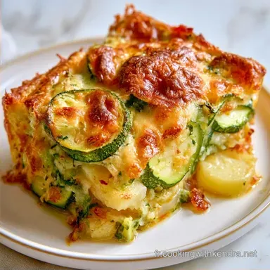 Gratin Courgettes Pommes Terre Fondant
