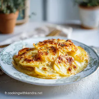 Gratin Dauphinois &Agrave; L'Ancienne Recette Facile (6 Pers.) Fiche recette