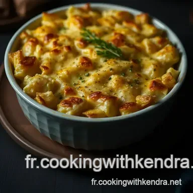 Gratin de Chou-Fleur Cr&eacute;meux : Une Recette R&eacute;confortante et Facile Fiche recette