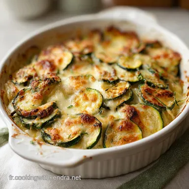 Gratin de Courgettes au Four pour 6 Personnes - Recette Maison