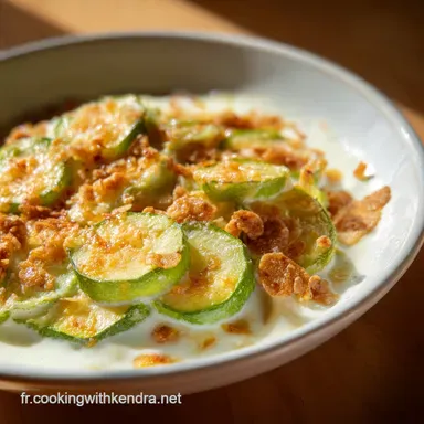 Gratin de Courgettes Light en 35 Min