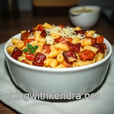 Gratin de P&acirc;tes aux Lardons: Un Confort Cr&eacute;meux et Savoureux Fiche recette