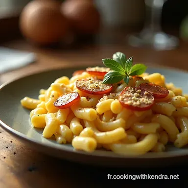 Recette Gratin de Sp&auml;tzle Maison Cr&eacute;meux aux Lardons Fiche recette