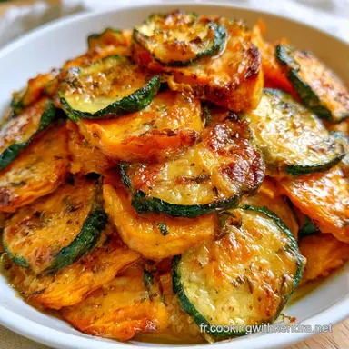 Gratin Patate Douce Courgette pour 4 Fiche recette