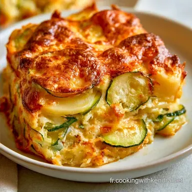 Gratin Pommes Courgettes pour 4 Personnes