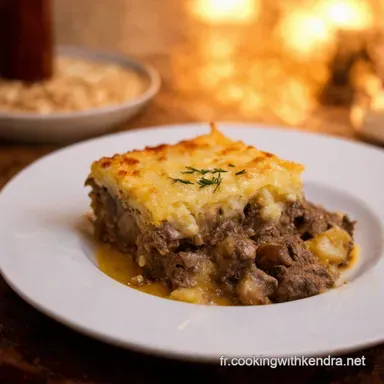 Gratin Cr&eacute;meux aux Champignons et Boeuf Mon Secret Savoyard Fiche recette