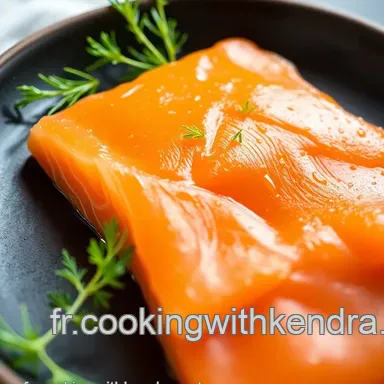 Recette Gravlax Saumon Facile : Le Secret d'un Ap&eacute;ro Chic ! Fiche recette