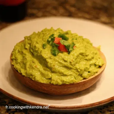 Guacamole Recette Facile LAuthentique Go&ucirc;t Mexicain Fiche recette