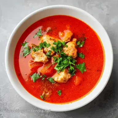 Harira Soupe Algerienne au Poulet