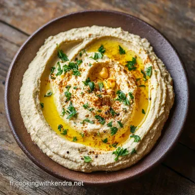 Recette Libanaise de Houmous Facile en 25 Min Fiche recette