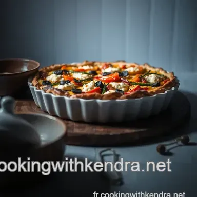 Jow: La Tarte Flamb&eacute;e aux L&eacute;gumes Saisonni&egrave;res, Simple et D&eacute;licieuse Fiche recette