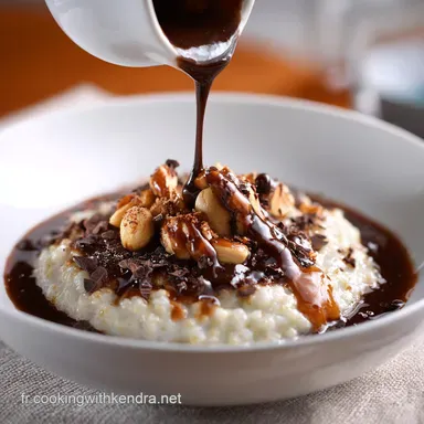 KaffeePorridge mit Schokolade und Erdnuss : le gruau facile et gourmand Fiche recette