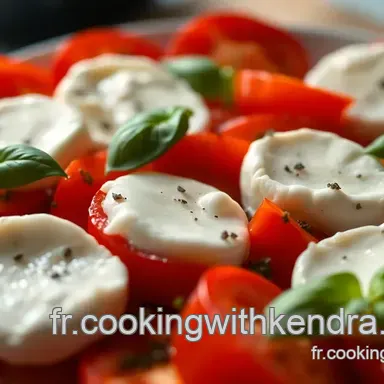 Salade Caprese Facile: Ma Recette Tomate Mozzarella!