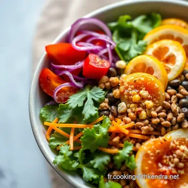 La Vraie Buddha Bowl Arc-en-Ciel: Mon Bol Repas Facile! Fiche recette