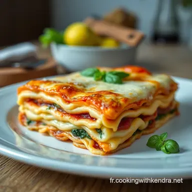 Lasagne Cuisson Four Facile: Ma Recette Mamma Mia! Fiche recette