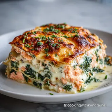 Lasagnes au Saumon: 50 Min (6 Portions) Fiche recette