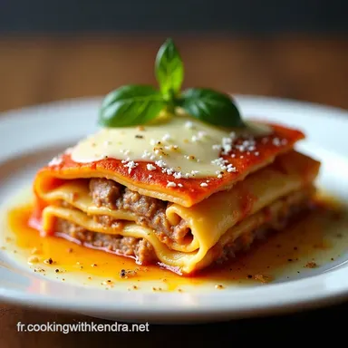 Lasagnes de Pommes de Terre &agrave; la Viande Hach&eacute;e Maison