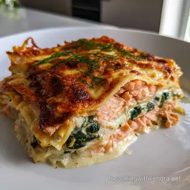 Lasagnes saumon &eacute;pinards : Recette facile et r&eacute;confortante