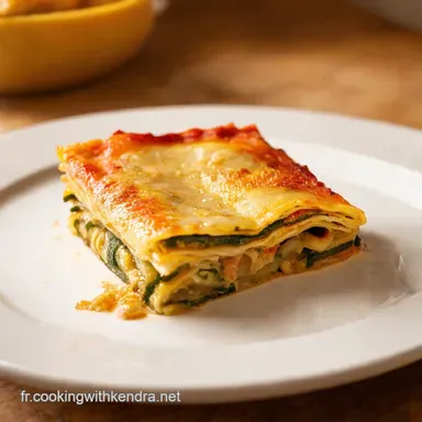 Lasagnes aux Courgettes et au Saumon Un D&eacute;lice Ensoleill&eacute; Fiche recette