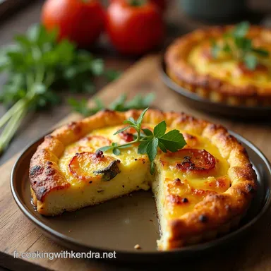Clafoutis aux L&eacute;gumes Faciles Recette Sal&eacute;e de Saison Fiche recette