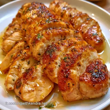 Marinade Blanc Poulet pour 4 Personnes Fiche recette