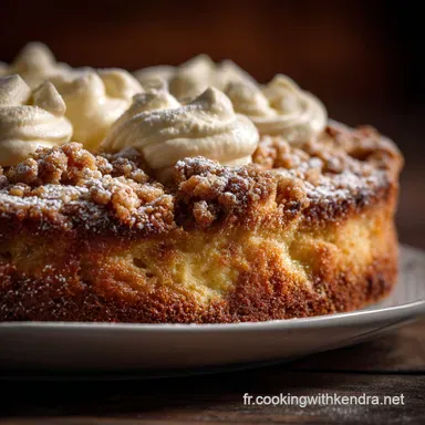 MohnStreuselkuchen mit VanilleQuarkCreme le Classique Gourmand Fiche recette