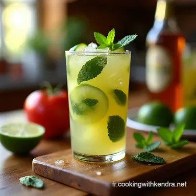 Mojito la Past&egrave;que Le Cocktail Rafra&icirc;chissant de l&Eacute;t&eacute; Fiche recette