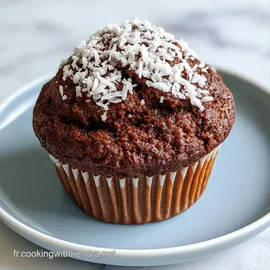 Muffins Coco Chocolat au Lait de Coco Fiche recette