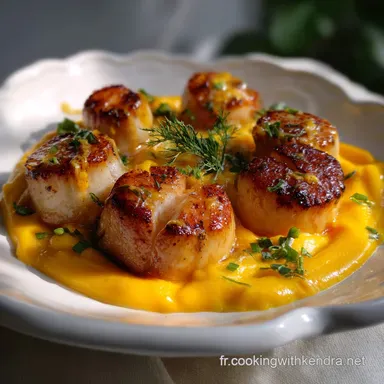 Recette De Noix De Saint Jacques Po&ecirc;l&eacute;es &Agrave; La Cr&egrave;me Fiche recette