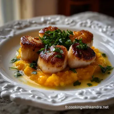 Recette De Noix De Saint Jacques Po&ecirc;l&eacute;es &Agrave; La Cr&egrave;me