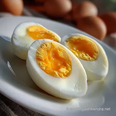 Oeufs durs Infaillibles : Jaune Cr&egrave;me Garanti sans Cercle Vert Fiche recette