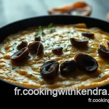 Omelette aux Champignons Savoureuse : Ma Recette Facile et D&eacute;licieuse