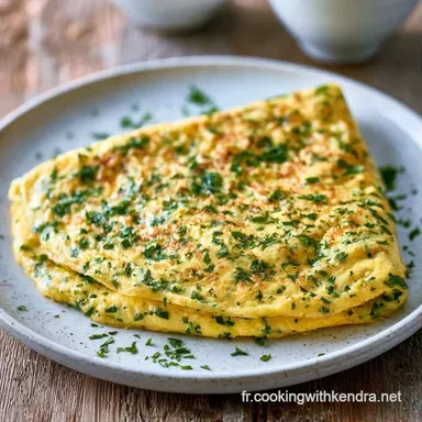 Omelette Aux Herbes En 15 Minutes Fiche recette