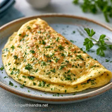 Omelette Aux Herbes En 15 Minutes